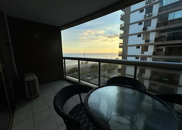 Flat Relaxante Frente A Praia